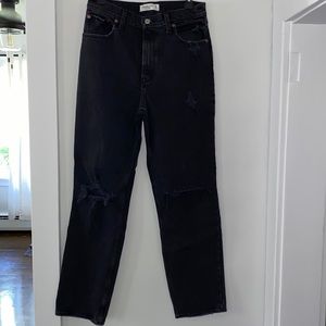 Abercrombie & Fitch The 90’s Straight Ultra High Rise Size 28